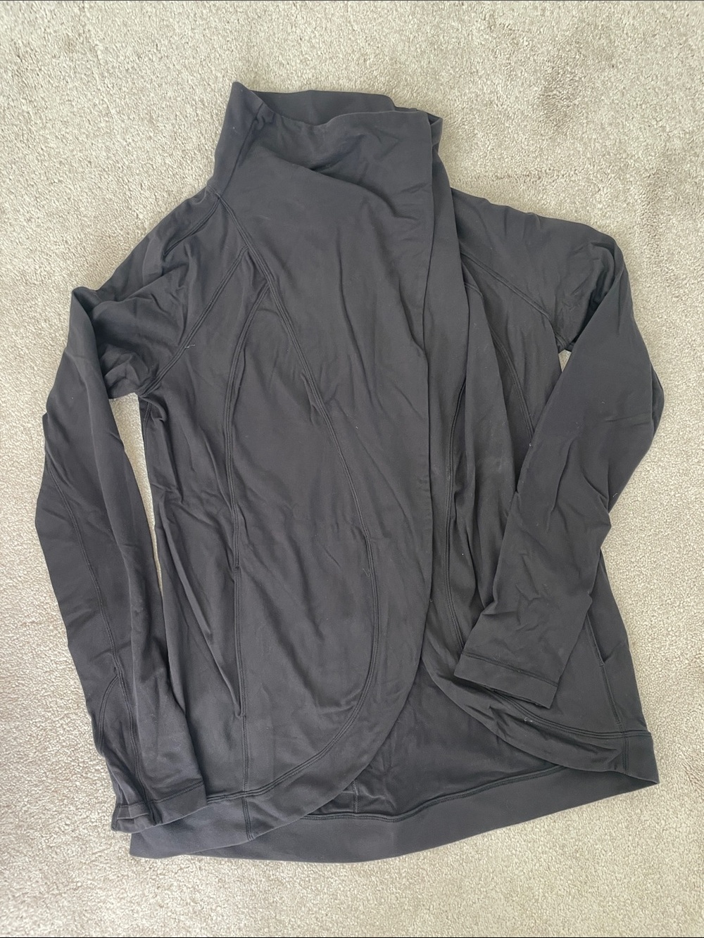 Lululemon That’s a Wrap- Black Jacket - Size 6